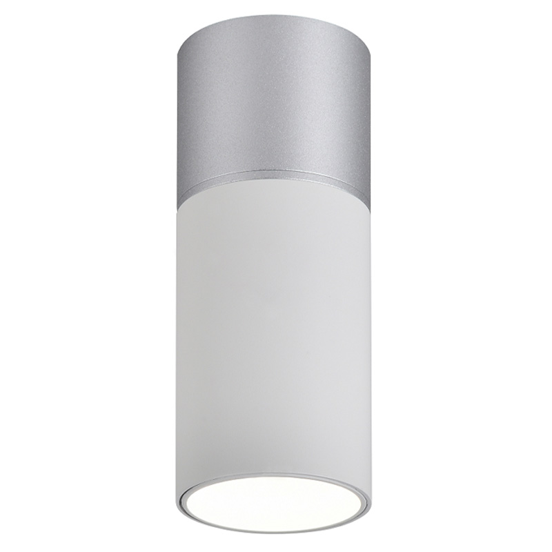 Накладной светодиодный спот Delightfull White&Silver Серебряный Белый Накладной светодиодный спот Delightfull White&Silver Серебряный Белый в Челябинске | Loft Concept