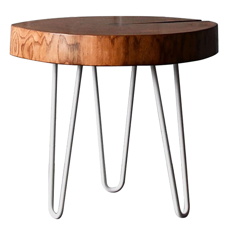 Кофейный стол Jevon Industrial Metal Rust Coffee Table Коричневый Белый Кофейный стол Jevon Industrial Metal Rust Coffee Table Коричневый Белый в Челябинске | Loft Concept