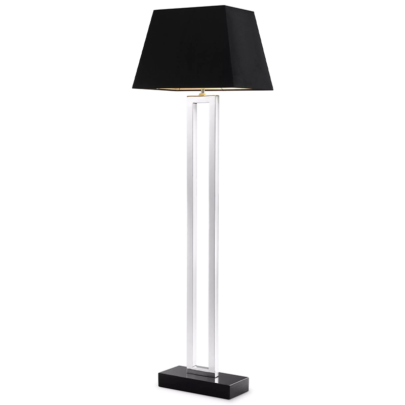 Торшер Eichholtz Floor Lamp Arlington Черный Никель Торшер Eichholtz Floor Lamp Arlington Черный Никель в Челябинске | Loft Concept