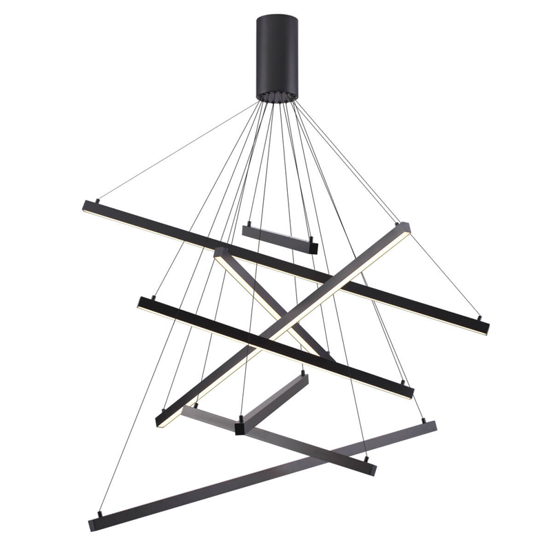 Люстра Massemin Chandelier black 99 Черный Люстра Massemin Chandelier black 99 Черный в Челябинске | Loft Concept