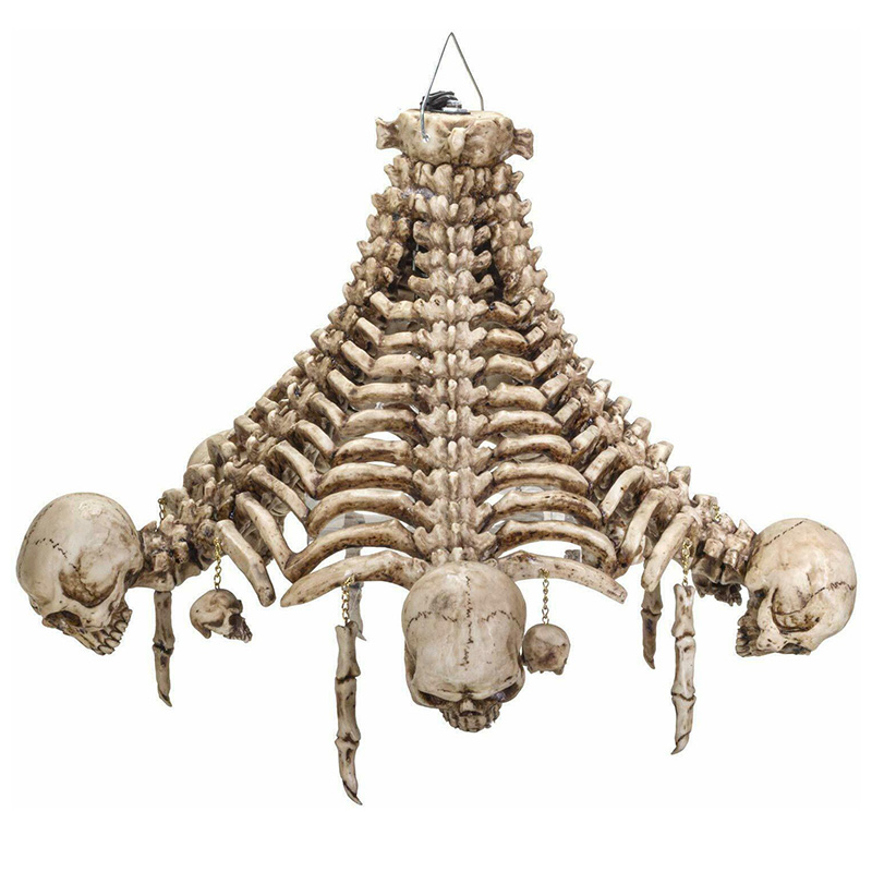 Люстра Skulls and Bones Chandelier Бежево-серый Люстра Skulls and Bones Chandelier Бежево-серый в Челябинске | Loft Concept