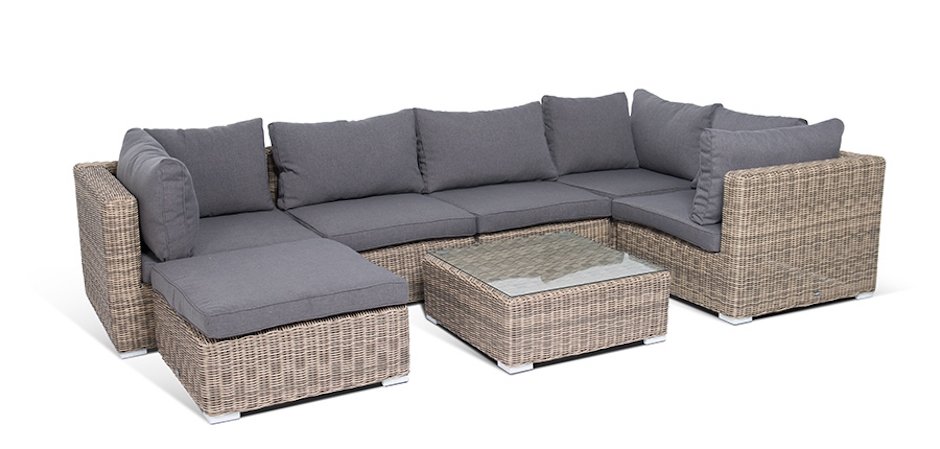 Стол кофейный Rottan Grey Стол кофейный Rottan Grey - Loft-Concept в Челябинске