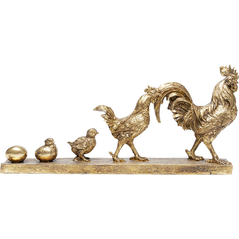 Статуэтка Chicken Evolution Золотой Статуэтка Chicken Evolution Золотой в Челябинске | Loft Concept