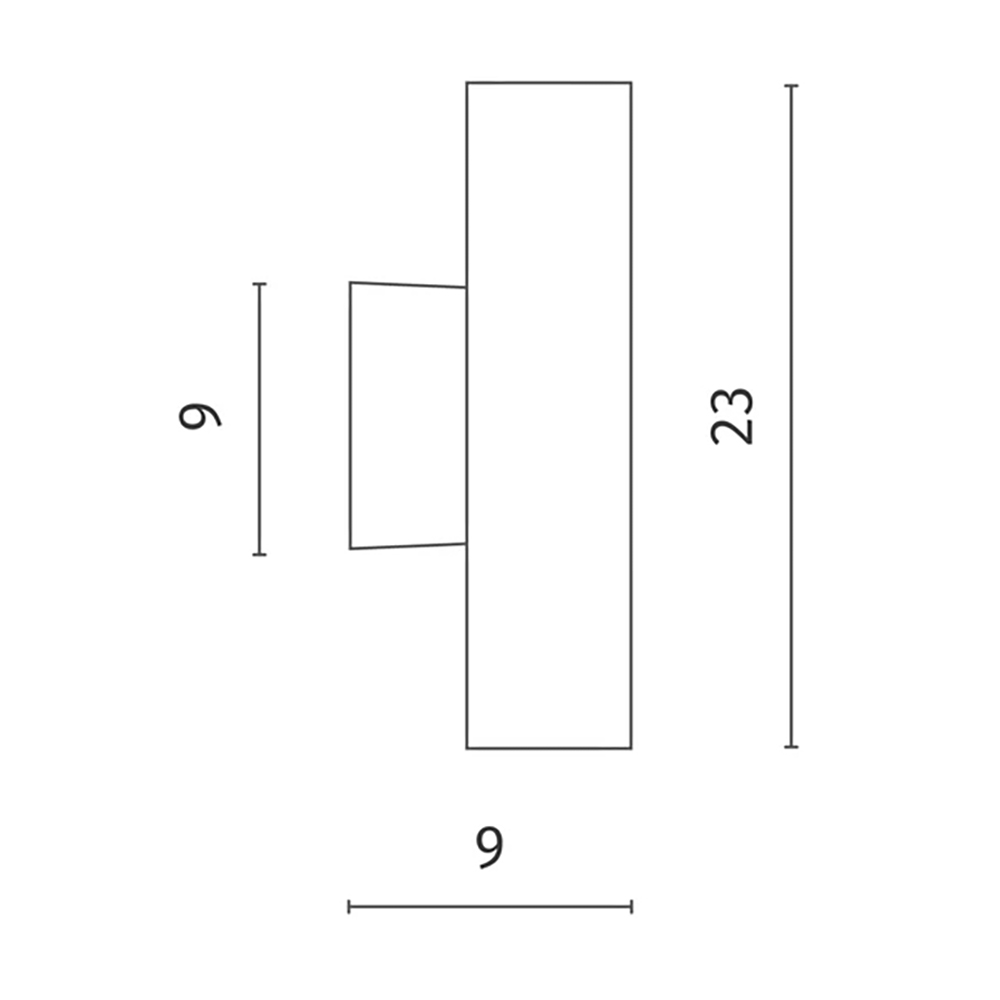 Бра Douro Light черный бетон в Челябинске