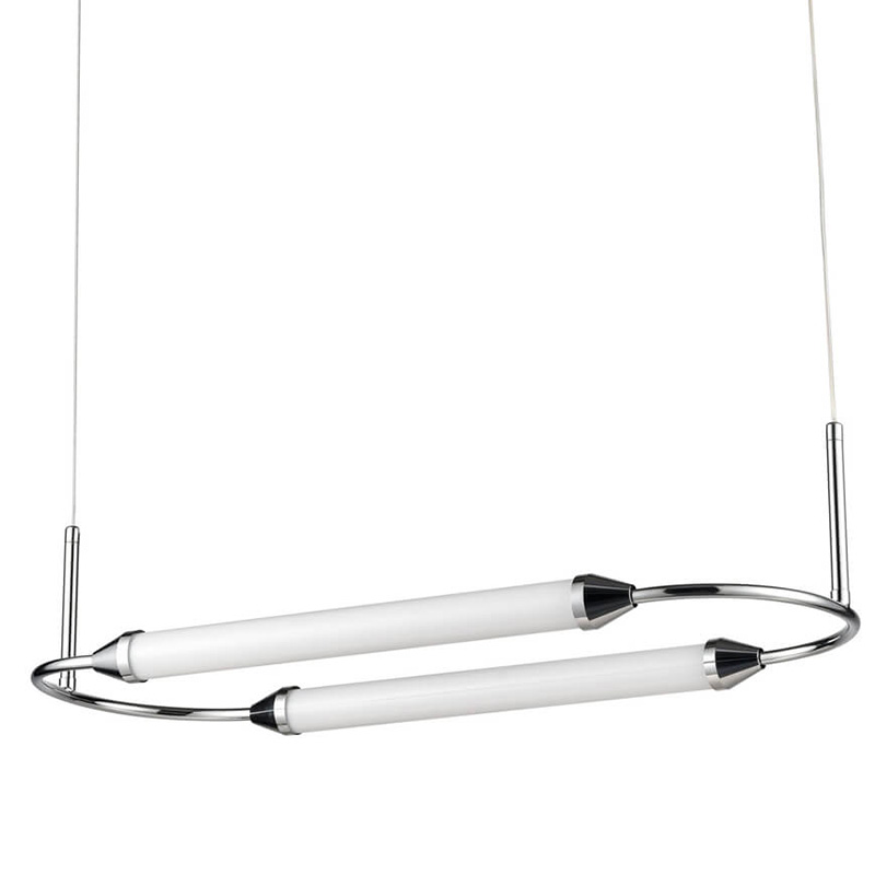 Подвесной светильник Giopato & Coombes CIRQUE Pendant Ellipse Horizontal Chrome Хром Подвесной светильник Giopato & Coombes CIRQUE Pendant Ellipse Horizontal Chrome Хром в Челябинске | Loft Concept