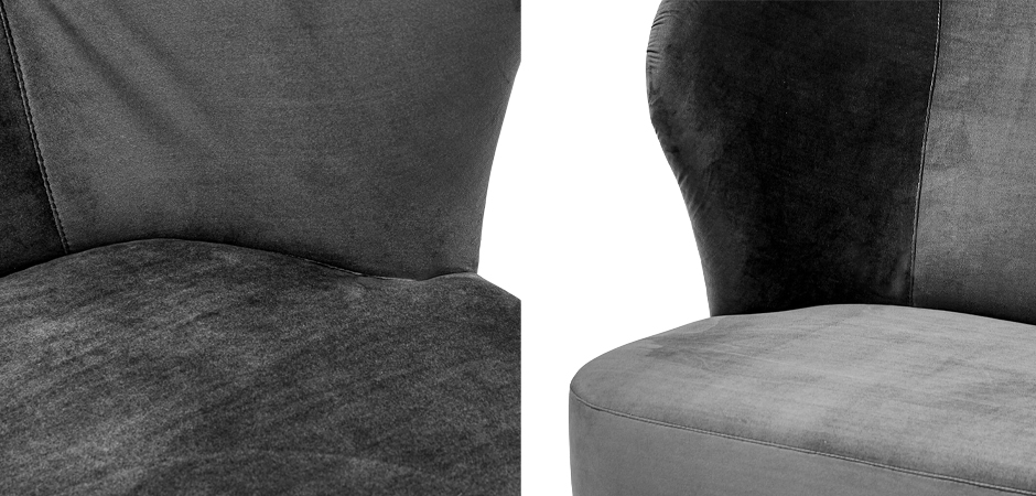 Кресло Hortense Chair Gray Кресло Hortense Chair Gray - Loft-Concept в Челябинске