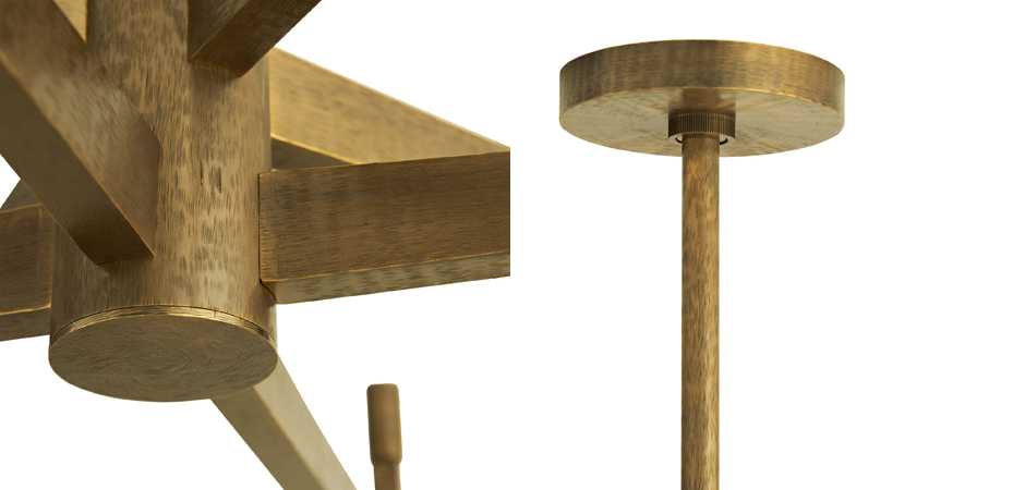 Люстра Arteriors GRIFF CHANDELIER Люстра Arteriors GRIFF CHANDELIER - Loft-Concept в Челябинске