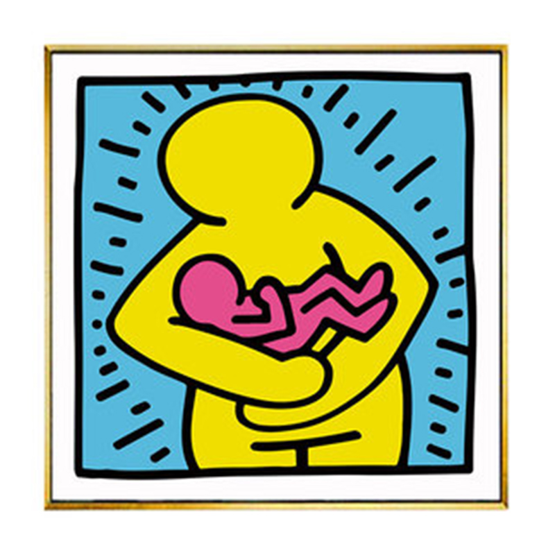 Постер Keith Haring 22 Мульти Постер Keith Haring 22 Мульти в Челябинске | Loft Concept