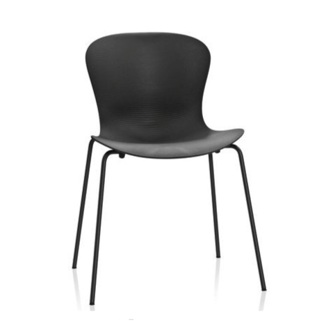 Стул Nap Белый Черный Стул Nap Белый Черный в Челябинске | Loft Concept