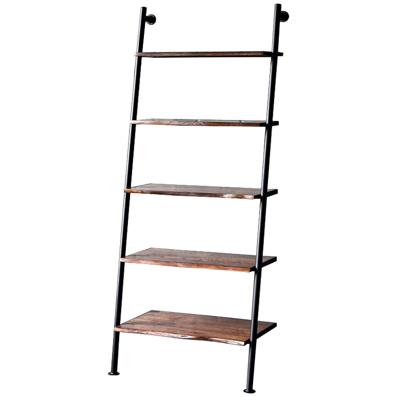 Стеллаж Talbot Industrial Metal Rust Rack Коричневый Черный в Челябинске | Loft Concept 