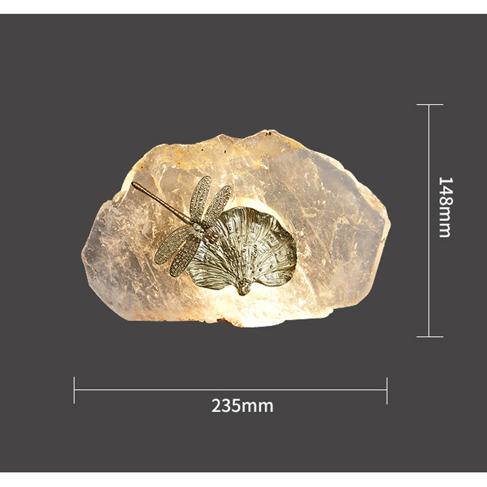 Бра Декоративный лист с стрекозой Glacial Fragment Бра Декоративный лист с стрекозой Glacial Fragment в Челябинске