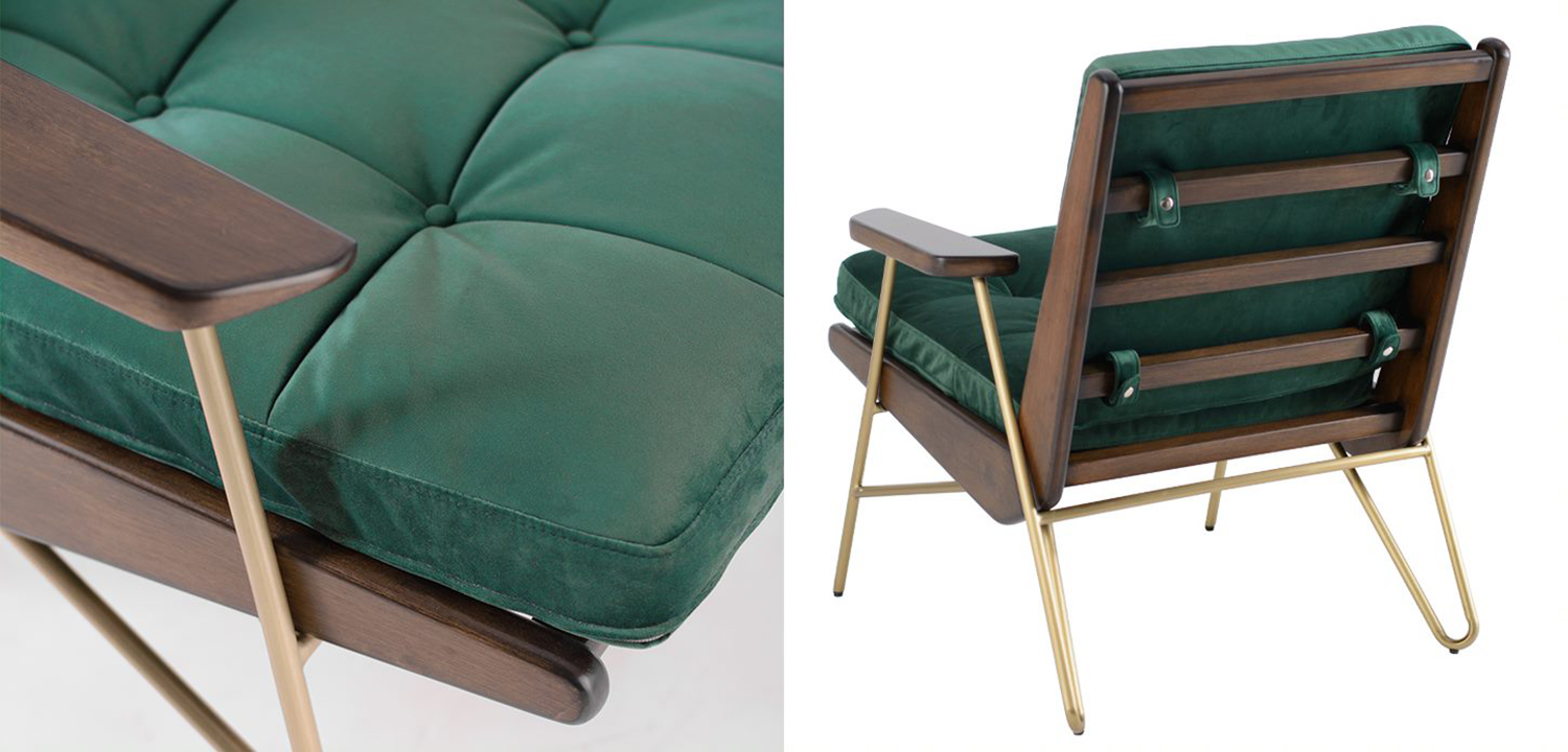 Кресло Gelver Chair green - фото №1