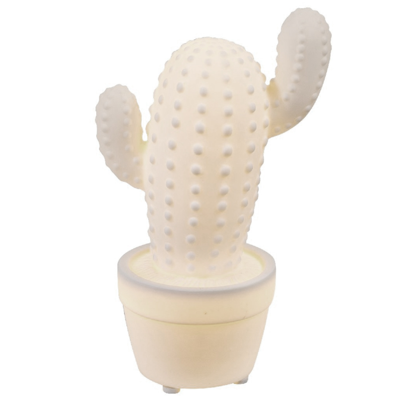 Tropical Shapes Table Lamp Лампа Малый Кактус  Белое матовое стекло в Челябинске | Loft Concept 