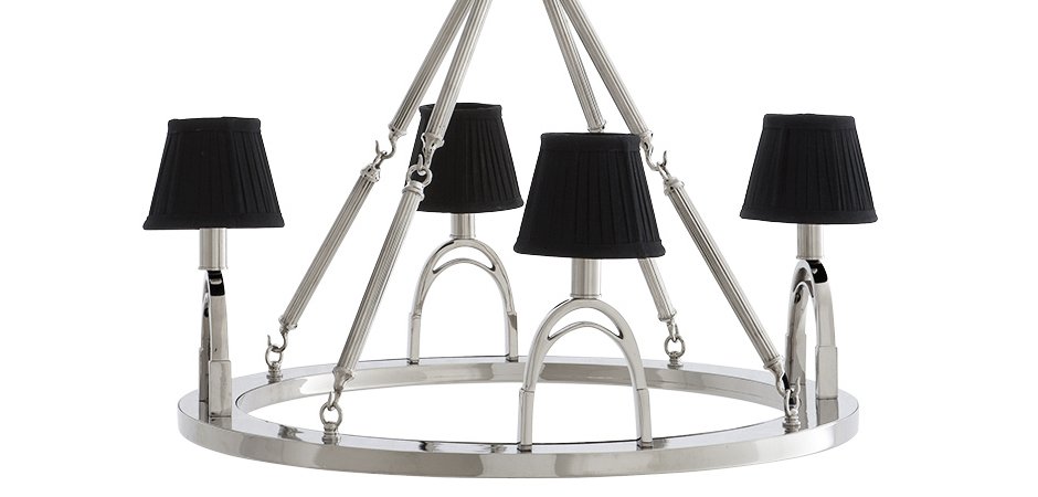 Люстра Eichholtz Chandelier Jigger Nickel - Loft-Concept в Челябинске