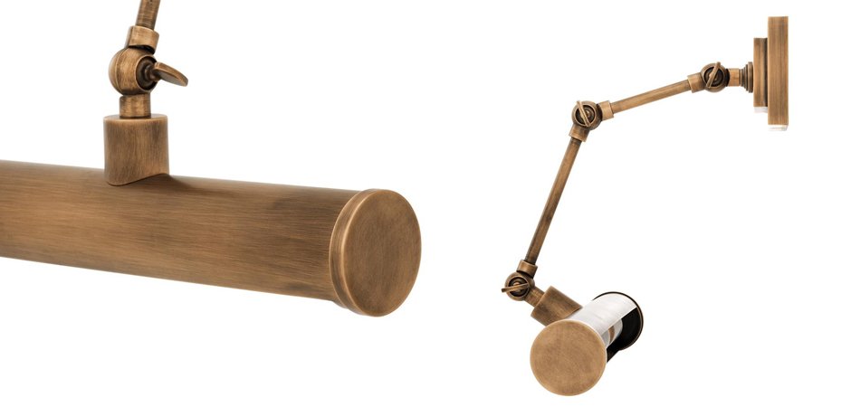 Бра Eichholtz Wall Lamp Pacific Brass Бра Eichholtz Wall Lamp Pacific Brass - Loft-Concept в Челябинске