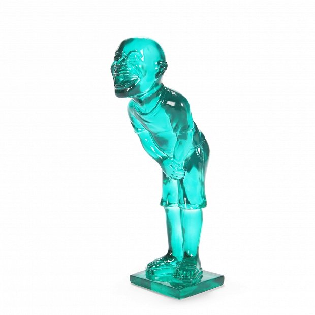 Статуэтка Laughing Man Turquoise Бирюзовый Статуэтка Laughing Man Turquoise Бирюзовый в Челябинске | Loft Concept