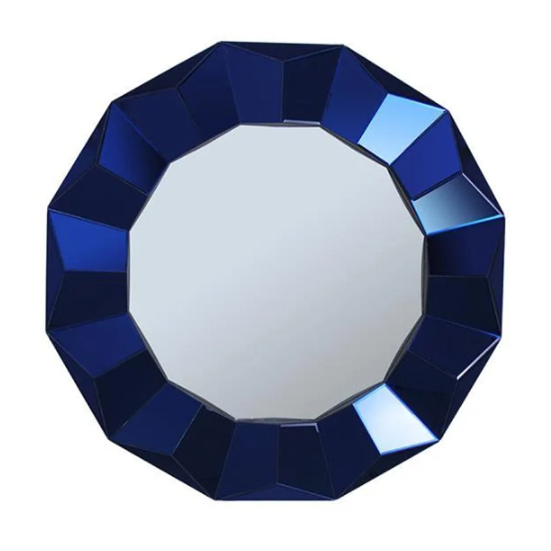 Зеркало Blue Wall Mirror Синий Зеркало Blue Wall Mirror Синий в Челябинске | Loft Concept