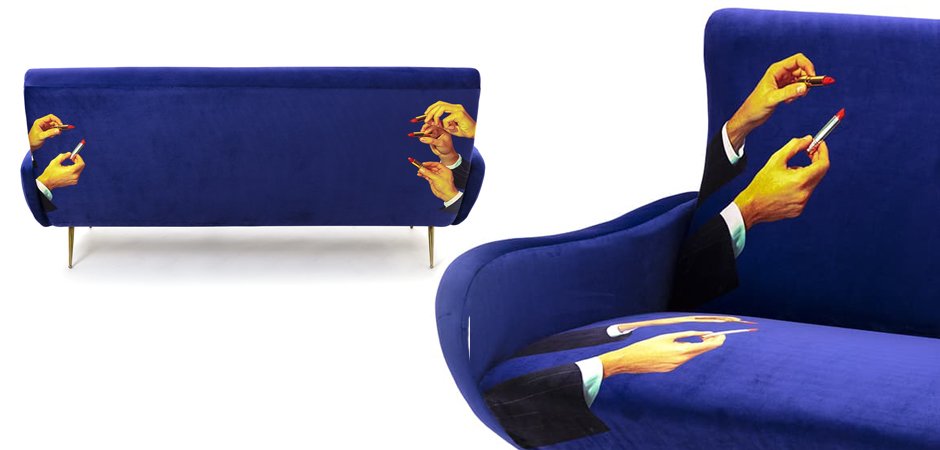 Диван Seletti Sofa Three Seater Lipsticks Диван Seletti Sofa Three Seater Lipsticks - Loft-Concept в Челябинске