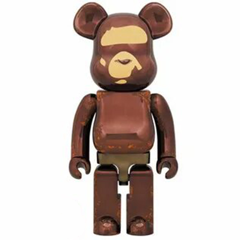 Статуэтка Bearbrick Spot Коричневый Бежевый Статуэтка Bearbrick Spot Коричневый Бежевый в Челябинске | Loft Concept