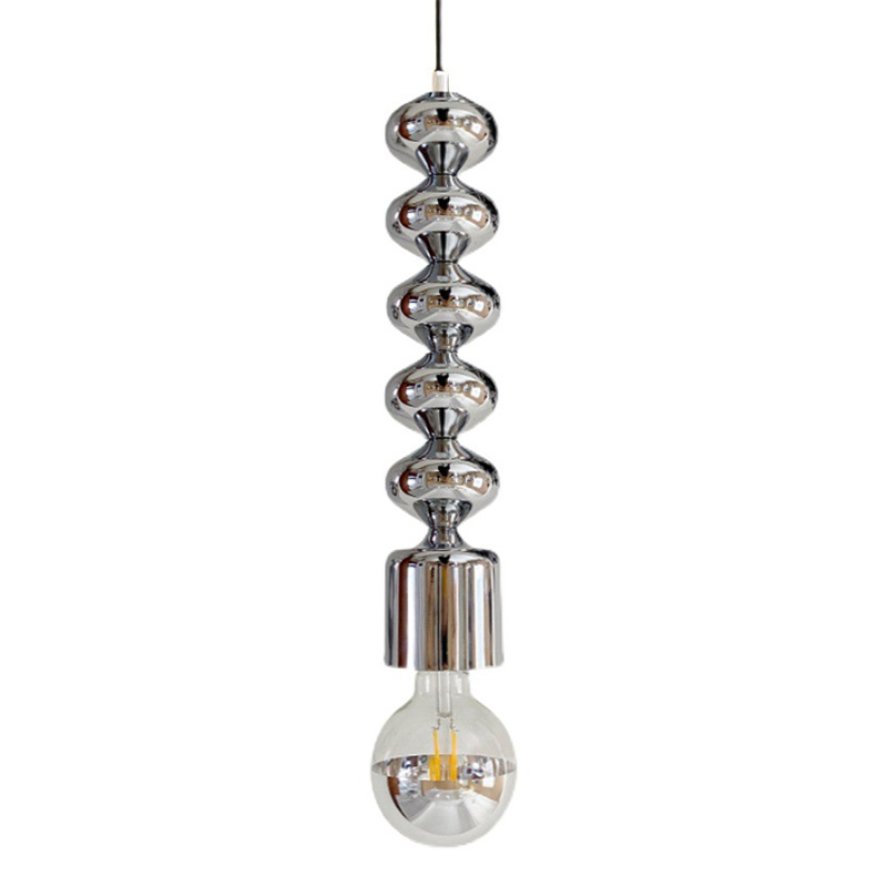 Подвесной светильник металлический хром Spherical Beads Chrome Хром Подвесной светильник металлический хром Spherical Beads Chrome Хром в Челябинске | Loft Concept