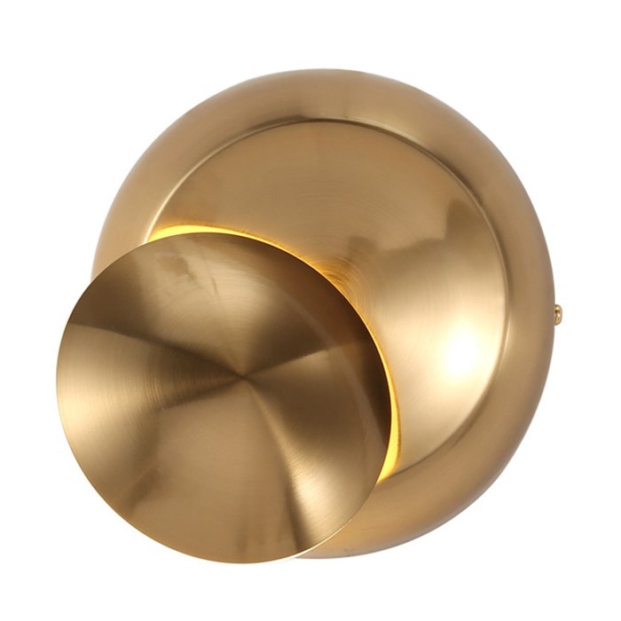Бра Light Point Luna Wall Lamp Gold Латунь Бра Light Point Luna Wall Lamp Gold Латунь в Челябинске | Loft Concept