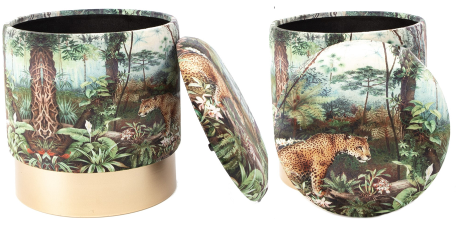 Пуф PUF Jungle Print lynx small Пуф PUF Jungle Print lynx small - Loft-Concept в Челябинске
