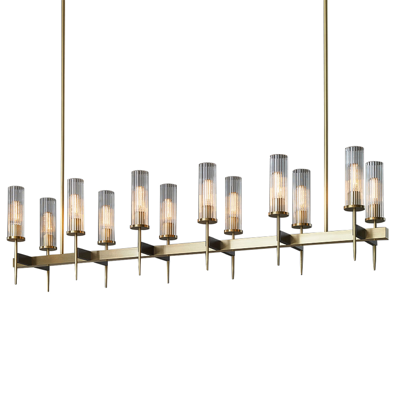 Люстра Jonathan Browning ALOUETTE CHANDELIER Латунь Прозрачное Стекло Люстра Jonathan Browning ALOUETTE CHANDELIER Латунь Прозрачное Стекло в Челябинске | Loft Concept
