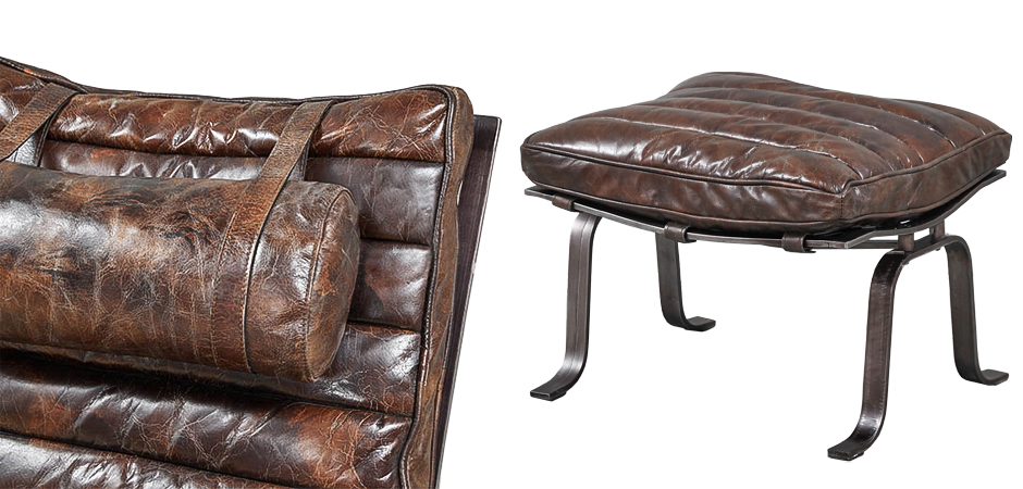 Кресло и оттоманка Loft Chillout Armchair Кресло и оттоманка Loft Chillout Armchair - Loft-Concept в Челябинске