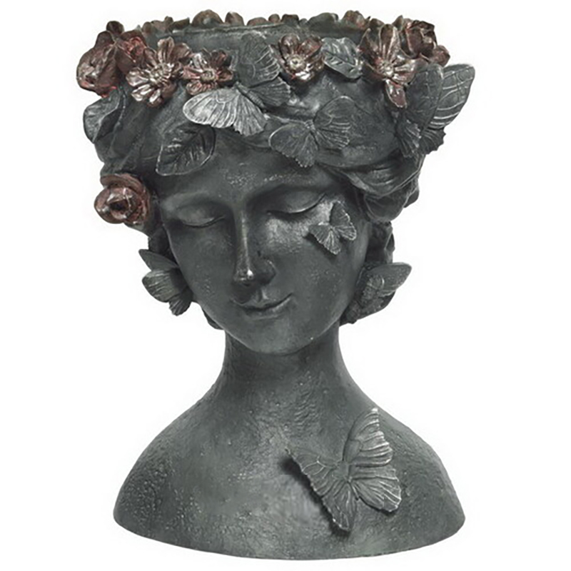 Кашпо Medeina Vase Серый (Gray) Кашпо Medeina Vase Серый (Gray) в Челябинске | Loft Concept
