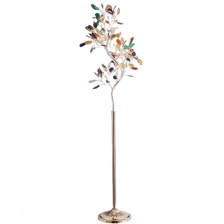 Торшер Sprigs of Agate Floor Lamp Глянцевое золото Торшер Sprigs of Agate Floor Lamp Глянцевое золото в Челябинске | Loft Concept