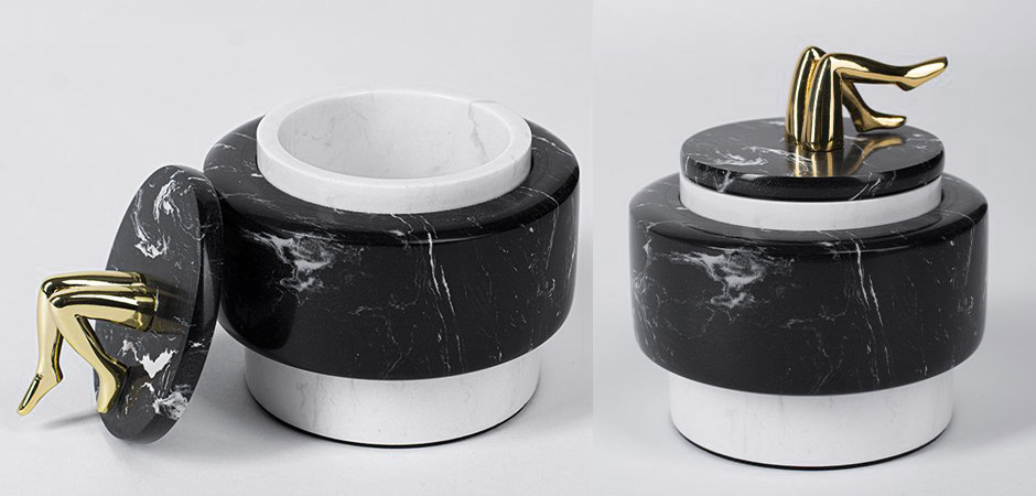 Шкатулка Kelly Wearstler SMALL MELANGE JAR Шкатулка Kelly Wearstler SMALL MELANGE JAR - Loft-Concept в Челябинске