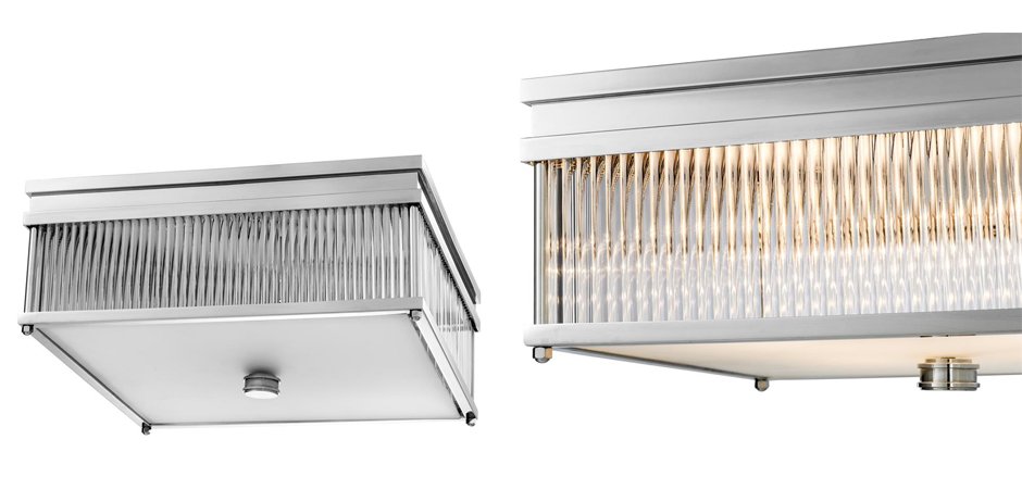 Потолочный светильник Ceiling Lamp Cornwall Nickel Потолочный светильник Ceiling Lamp Cornwall Nickel - Loft-Concept в Челябинске