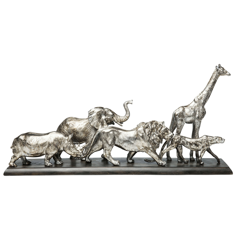 Статуэтка African Animals Серебряный Статуэтка African Animals Серебряный в Челябинске | Loft Concept