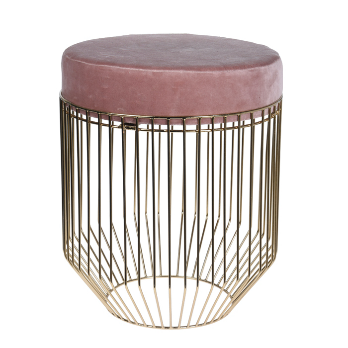 Пуф Rods Silhouette Puff Dusty Pink Дымчатая Роза Золотой Пуф Rods Silhouette Puff Dusty Pink Дымчатая Роза Золотой в Челябинске | Loft Concept
