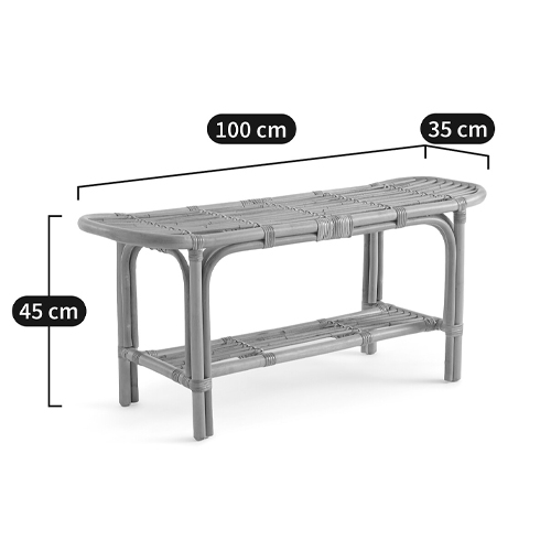 Скамья из ротанга с подушкой Manlio Rattan Bench Скамья из ротанга с подушкой Manlio Rattan Bench в Челябинске