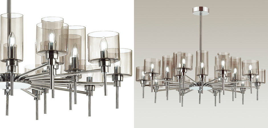 Люстра AXO Light Spillray Chromium Lamps 20 Люстра AXO Light Spillray Chromium Lamps 20 - Loft-Concept в Челябинске