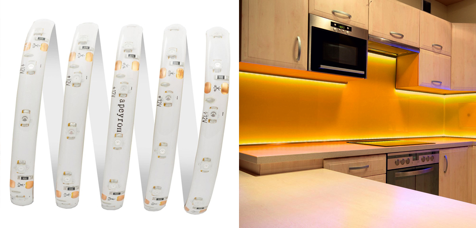 Светодиодная влагозащищенная лента 4,8W/m 60LED/m 3528SMD желтый Светодиодная влагозащищенная лента 4,8W/m 60LED/m 3528SMD желтый - Loft-Concept в Челябинске
