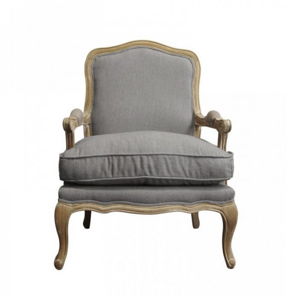 Кресло French Provence ArmChair Shebbi Grey Кресло French Provence ArmChair Shebbi Grey в Челябинске | Loft Concept
