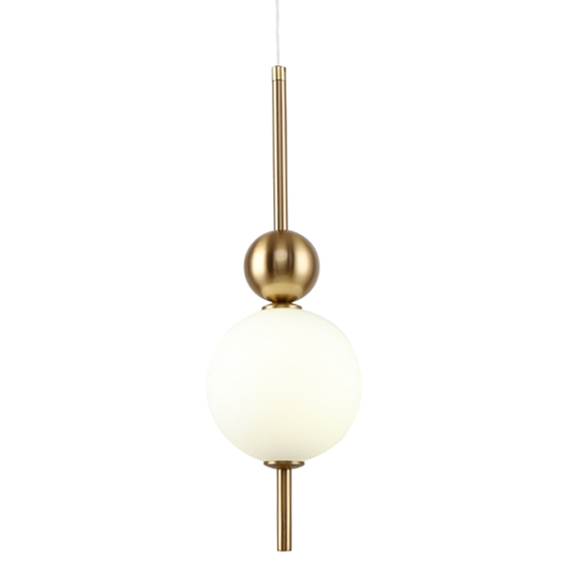 Подвесной светильник PEARLS SUSPENSION Белый Латунь Подвесной светильник PEARLS SUSPENSION Белый Латунь в Челябинске | Loft Concept