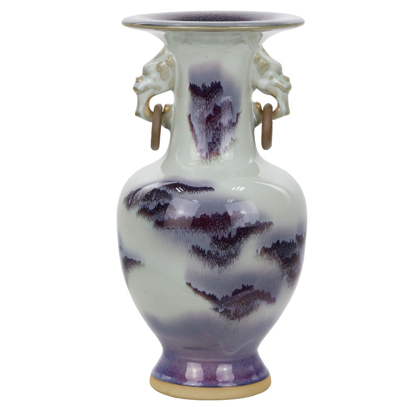 Ваза Gerda Vase Белый Голубой Темно-синий Ваза Gerda Vase Белый Голубой Темно-синий в Челябинске | Loft Concept