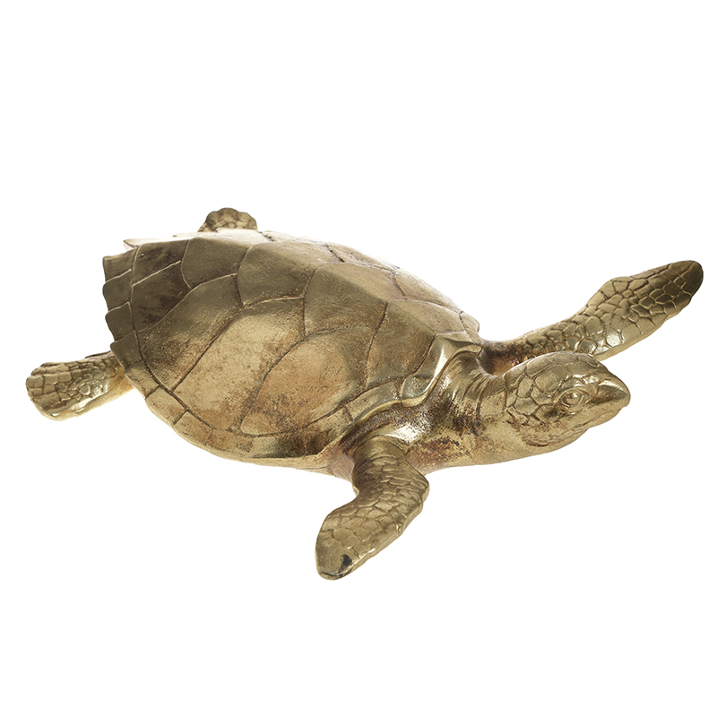 Статуэтка Sea Golden Turtle Золотой Статуэтка Sea Golden Turtle Золотой в Челябинске | Loft Concept