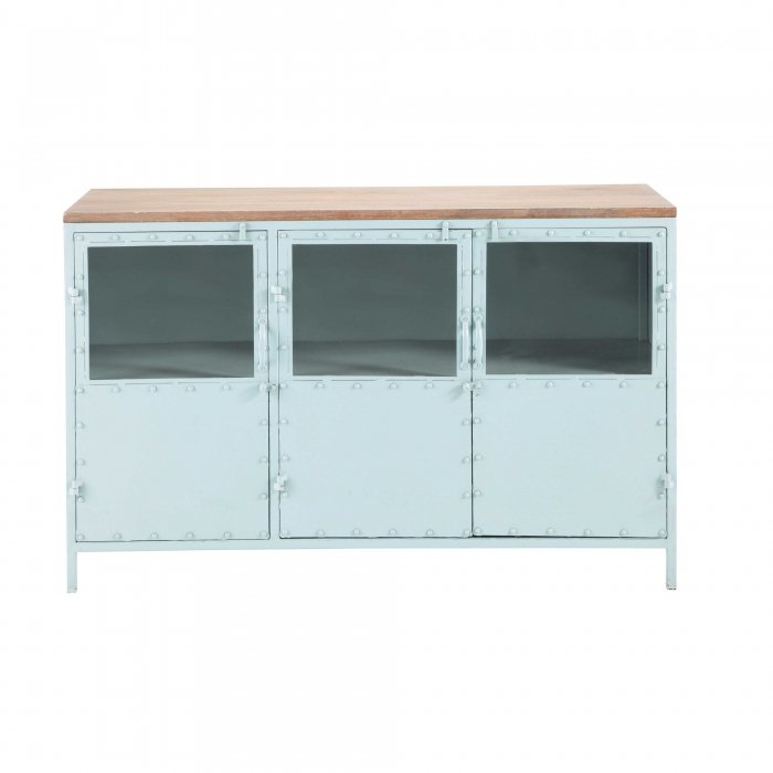 Буфет в стиле Лофт Industrial Rust Blue Chest Голубой Буфет в стиле Лофт Industrial Rust Blue Chest Голубой в Челябинске | Loft Concept