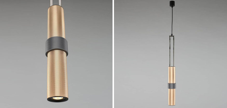 Подвесной светильник Soldering Iron Золотой Подвесной светильник Soldering Iron Золотой - Loft-Concept в Челябинске