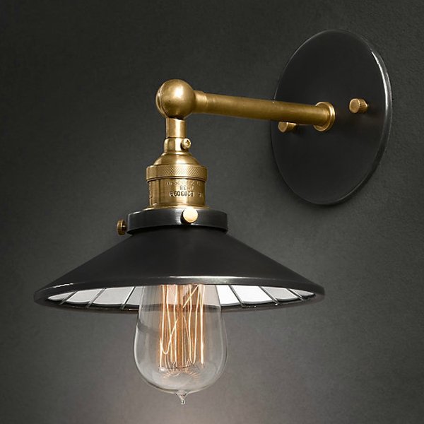 Бра RH Factory Metal Reflector Filament Бра RH Factory Metal Reflector Filament в Челябинске | Loft Concept