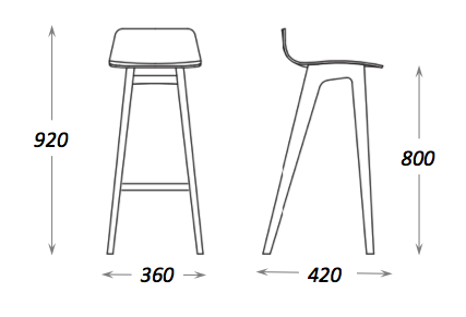 Барный стул Morph Bar Stool Барный стул Morph Bar Stool в Челябинске