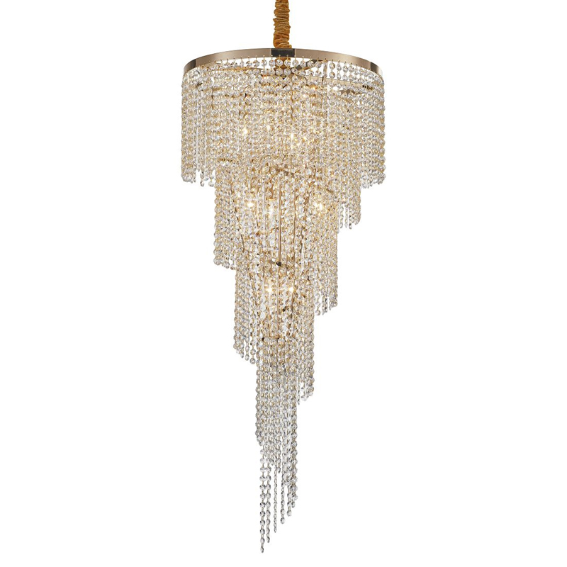 Хрустальная люстра Crystal Art Bronze D45 см Бронзовый Прозрачный Хрустальная люстра Crystal Art Bronze D45 см Бронзовый Прозрачный в Челябинске | Loft Concept