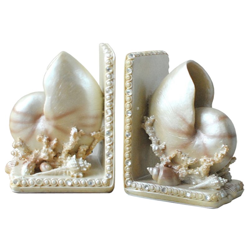 Держатель для книг Nautilus Shell ivory ( слоновая кость ) Перламутровый Держатель для книг Nautilus Shell ivory ( слоновая кость ) Перламутровый в Челябинске | Loft Concept