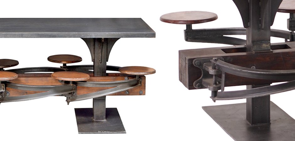 Обеденный стол Perrin Communal Table Loft Обеденный стол Perrin Communal Table Loft - Loft-Concept в Челябинске