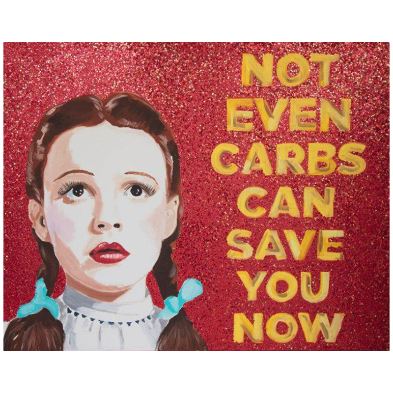 Картина “Not Even Carbs Can Save You Now” Мульти Картина “Not Even Carbs Can Save You Now” Мульти в Челябинске | Loft Concept