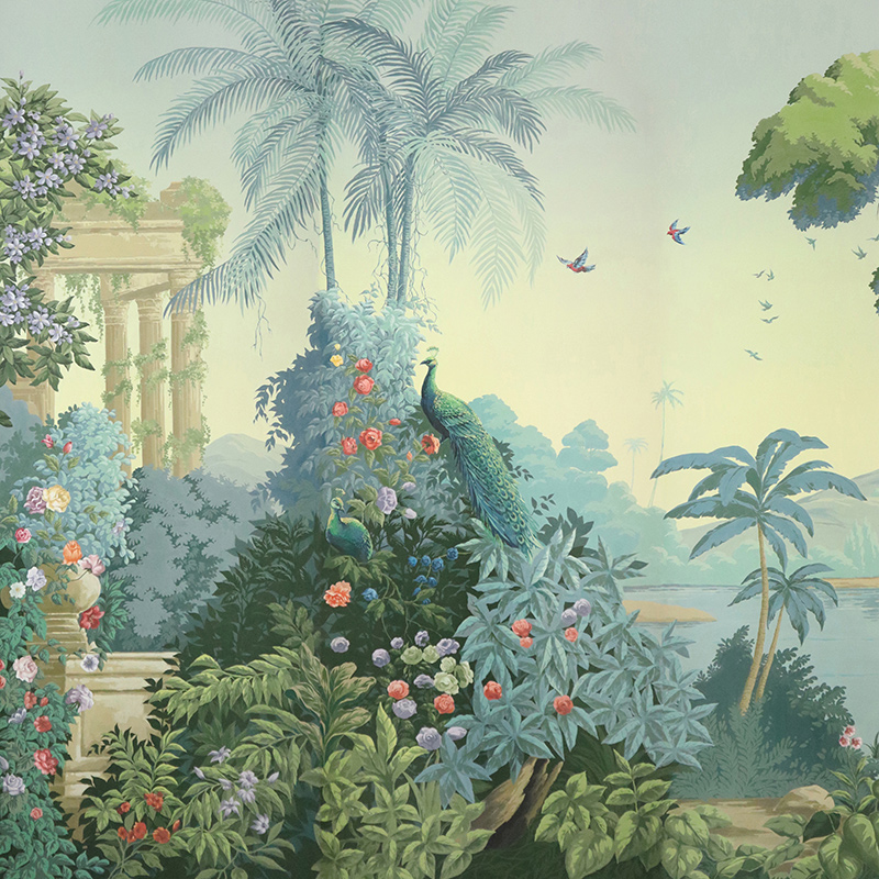 Обои ручная роспись Paradise Lost Celeste on scenic paper Обои ручная роспись Paradise Lost Celeste on scenic paper в Челябинске | Loft Concept
